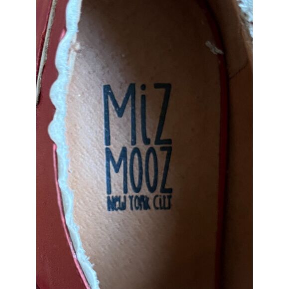 MIZ MOOZ New York City Red Mary Jane Heel Shoes  Women's Size 7.5 - Picture 4 of 8